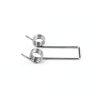 Torsion Springs 10PCS Steel Double Leg Design for Trash Bins SING F-4