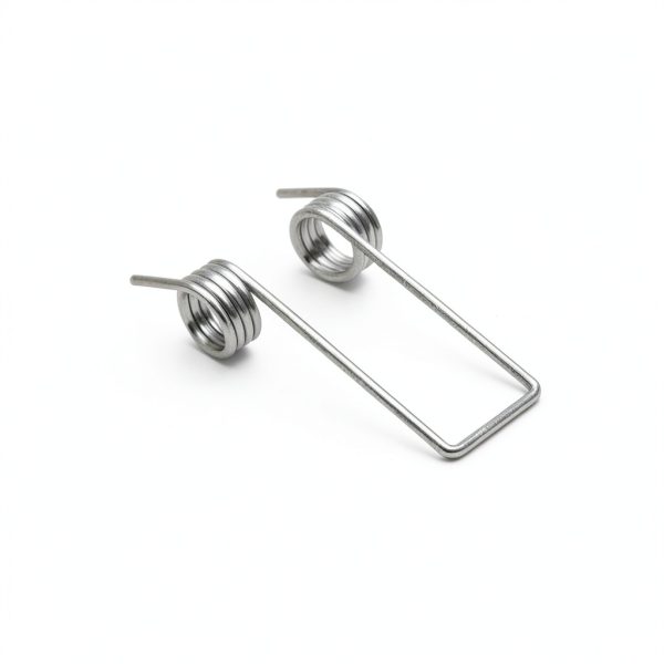 Torsion Springs 10PCS Steel Double Leg Design for Trash Bins SING F-6