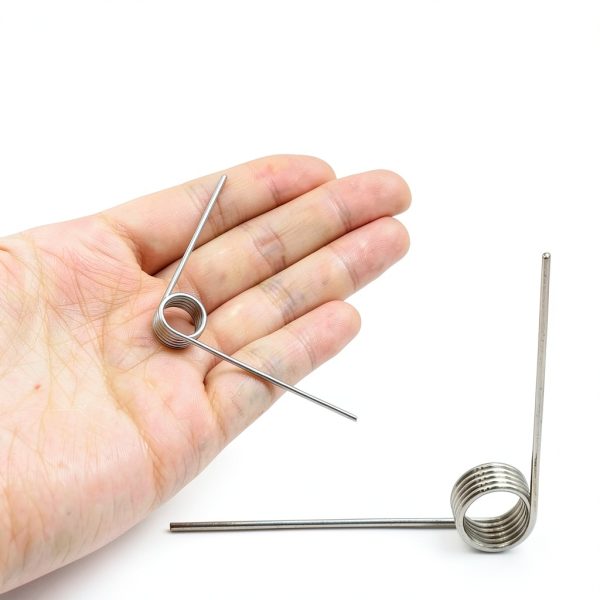 Torsion Spring 10pcs DIY 90° Stainless Steel 5 Coil Set Hoypeyfiy-2