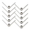 Torsion Spring 10pcs DIY 90° Stainless Steel 5 Coil Set Hoypeyfiy-0