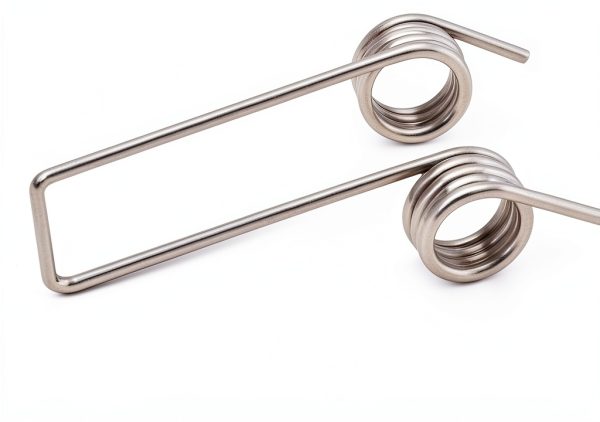 Torsion Springs 10PCS Steel Double Leg Design for Trash Bins SING F-3