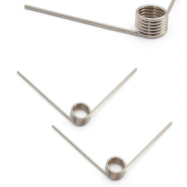Torsion Spring 10pcs DIY 90° Stainless Steel 5 Coil Set Hoypeyfiy-3