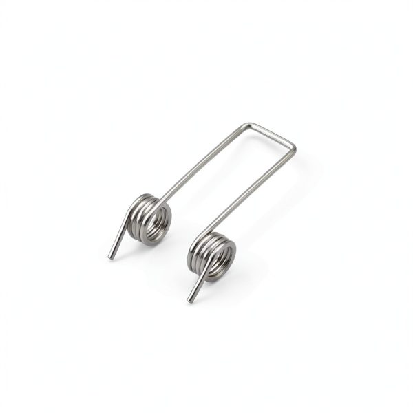 Torsion Springs 10PCS Steel Double Leg Design for Trash Bins SING F-5