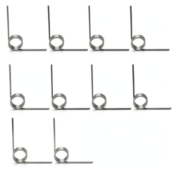 10pcs Torsion Springs 60/90/120/180 Degrees V-Shaped Torsional Spring, Wire Diameter 1.2mm Small Torsion Springs Kit for Home Repair & DIY Project ( Style : 90 Degrees , Size : 1.2mm x 10mm x 3laps )-4