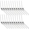 20pcs Stainless Steel Small Torsion Spring, 0.5 Wire Diameter, 4.5mm Outside Diameter, 120 Degree Tiny Torsional Assortment for Repair, Woodworking, DIY Kit, Light Duty Mini Hair Clip Replacement-5
