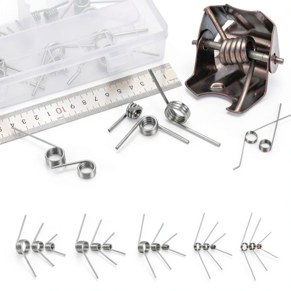 Stainless Steel Torsion Spring 45PCS Kit Hilitchi V‑Shape Set-2