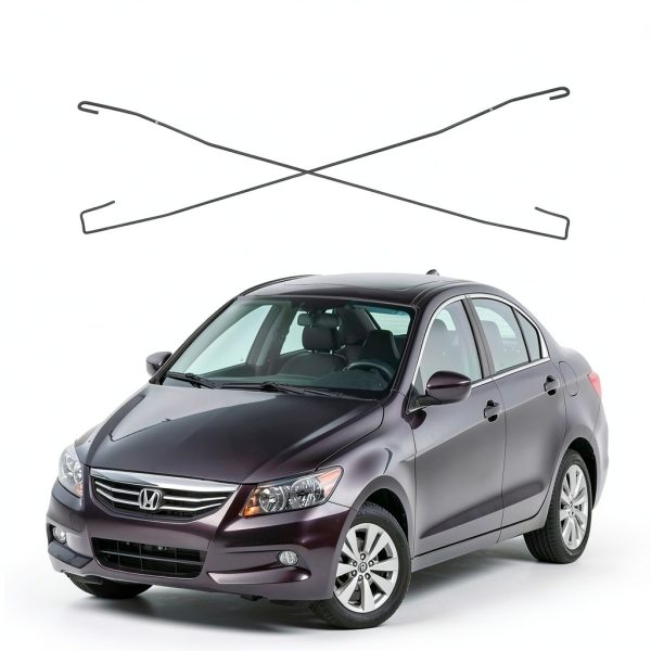2PCS LH&RH Trunk Rear Lid Honda Trunk Torsion Spring Tool Fit for Honda Accord 2008 2009 2010 2011 2012 Replace 74872TA0A00 74871TA0A00 74872TA0G00 74871TA0G00-1