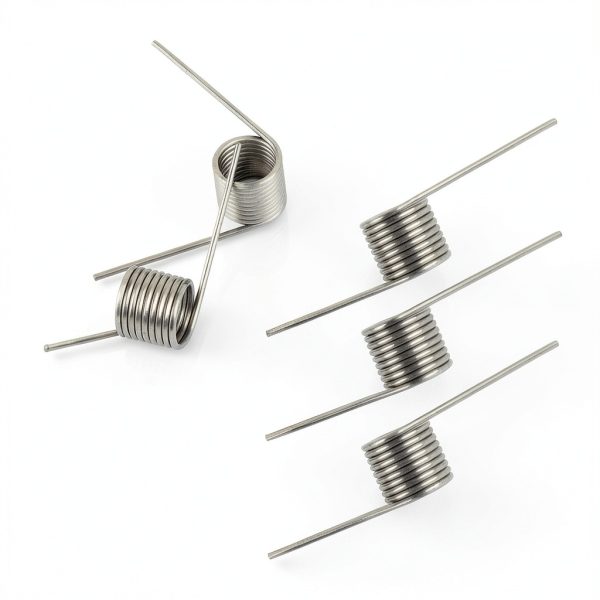 Qrity 10 PCS Stainless Steel Spring, Mechanical Torsion Spring, 0.5mm Wire Diameter, 5mm OD, 180° Deflection Torsional Spring for Tools Maintenance-6