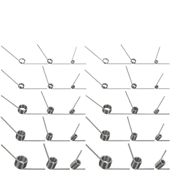 Torsional Springs 115Pcs Kit by Waltool Stainless Steel 21 Sizes-0
