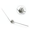 20pcs Stainless Steel Small Torsion Spring, 0.5 Wire Diameter, 4.5mm Outside Diameter, 120 Degree Tiny Torsional Assortment for Repair, Woodworking, DIY Kit, Light Duty Mini Hair Clip Replacement-1