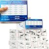 75Pcs 25 Sizes 45-180° 304 Stainless Steel Torsion Springs Kit Saelno-4