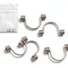 Tooth Model Torque Spring Small Middle Big Stainless Steel 10P/Bag (Big, 0.018X0.025)-0