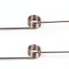 Swpeet 10Pcs 180 Degree Stainless Steel Torsional Springs 1.5mm Wire Diameter 15mm Outside Diameter, 50mm Tiny Torsional Spring Mechanical Small Torsion Spring for Home Repair Woodworking DIY Project-1