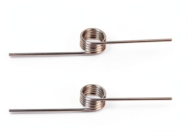 Swpeet 10Pcs 180 Degree Stainless Steel Torsional Springs 1.5mm Wire Diameter 15mm Outside Diameter, 50mm Tiny Torsional Spring Mechanical Small Torsion Spring for Home Repair Woodworking DIY Project-1