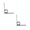 10pcs Torsion Springs 60/90/120/180 Degrees V-Shaped Torsional Spring, Wire Diameter 1.2mm Small Torsion Springs Kit for Home Repair & DIY Project ( Style : 90 Degrees , Size : 1.2mm x 10mm x 3laps )-2