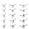 Glarks 45pcs 15 Sizes V-Shaped Return Springs, Angle 45/90/120 Degree Stainless Steel Torsion Spring, 0.5/1/1.5/2/2.5MM Wire Diameter Torsional Springs for Tools Maintenance and Carpentry Repair DIY-1