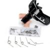45Pcs 15 Sizes 45/90/120 Degree Stainless Steel Torsion Springs Assortment Kit Mechanical Small Torsion Spring Tiny Torsional Spring for Carpentry Woodworking Maintenance Repair DIY Project-2