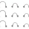 Tooth Model Torque Spring Small Middle Big Stainless Steel 10P/Bag (Big, 0.018X0.025)-3