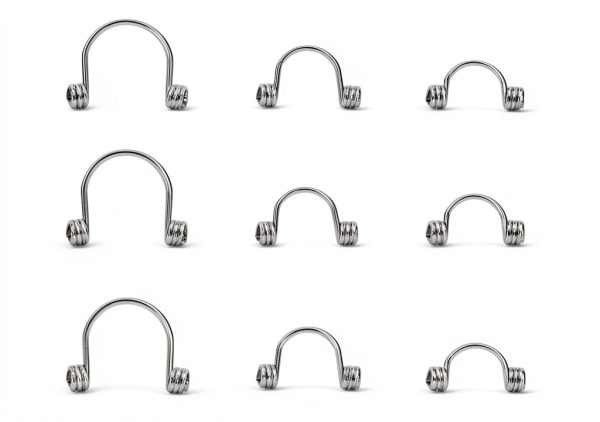 Tooth Model Torque Spring Small Middle Big Stainless Steel 10P/Bag (Big, 0.018X0.025)-3
