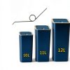DHAEY 10pcs/Lot Garbage Can Adjustable 3 Coils Stainless Steel 304 Torsion Spring-3