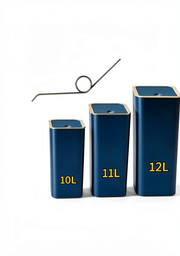 DHAEY 10pcs/Lot Garbage Can Adjustable 3 Coils Stainless Steel 304 Torsion Spring-3