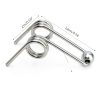 2PCS Double Return Torsion Springs Fit for 25mm/0.98" Diameter Curling Iron Rod - Part Replacement Accessories for Hair Rollers (Length: 24mm; Wire Diameter: 1.0mm)-1